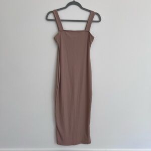 Midi Bodycon Ribbed Dress